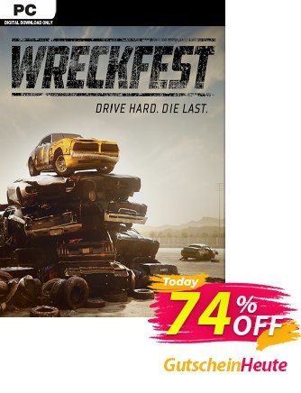 Wreckfest PC Coupon, discount Wreckfest PC Deal. Promotion: Wreckfest PC Exclusive offer 