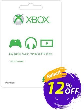 Microsoft Gift Card - £25 - Xbox One/360  Gutschein Microsoft Gift Card - £25 (Xbox One/360) Deal Aktion: Microsoft Gift Card - £25 (Xbox One/360) Exclusive offer 