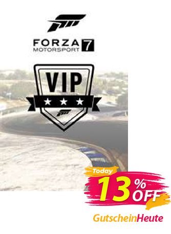Forza Motorsport 7 VIP: Membership Xbox One/PC Coupon, discount Forza Motorsport 7 VIP: Membership Xbox One/PC Deal. Promotion: Forza Motorsport 7 VIP: Membership Xbox One/PC Exclusive offer 