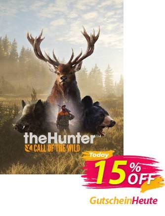 The Hunter Call of the Wild PC Gutschein The Hunter Call of the Wild PC Deal Aktion: The Hunter Call of the Wild PC Exclusive offer 