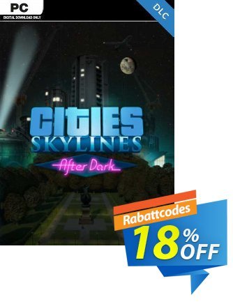 Cities: Skylines After Dark PC Coupon, discount Cities: Skylines After Dark PC Deal. Promotion: Cities: Skylines After Dark PC Exclusive offer 