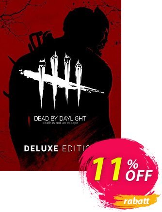 Dead by Daylight Deluxe PC Gutschein Dead by Daylight Deluxe PC Deal Aktion: Dead by Daylight Deluxe PC Exclusive offer 