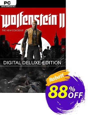 Wolfenstein II 2 The New Colossus Deluxe Edition PC Gutschein Wolfenstein II 2 The New Colossus Deluxe Edition PC Deal Aktion: Wolfenstein II 2 The New Colossus Deluxe Edition PC Exclusive offer 