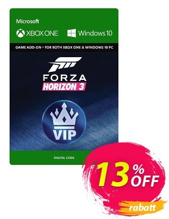 Forza Horizon 3 VIP Xbox One/PC discount coupon Forza Horizon 3 VIP Xbox One/PC Deal - Forza Horizon 3 VIP Xbox One/PC Exclusive offer 