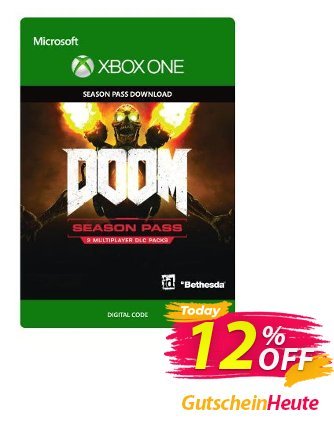 DOOM Season Pass (Xbox One) discount coupon DOOM Season Pass (Xbox One) Deal - DOOM Season Pass (Xbox One) Exclusive offer 
