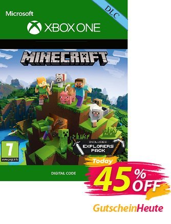 Minecraft: Explorers Pack DLC Xbox One Gutschein Minecraft: Explorers Pack DLC Xbox One Deal Aktion: Minecraft: Explorers Pack DLC Xbox One Exclusive offer 