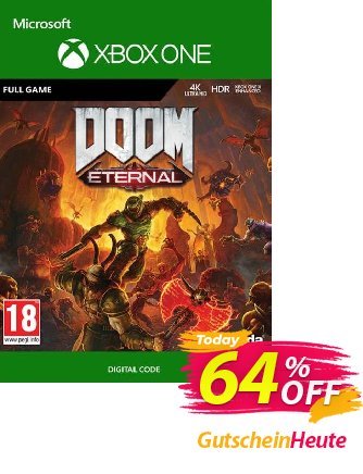 DOOM Eternal Xbox One Gutschein DOOM Eternal Xbox One Deal Aktion: DOOM Eternal Xbox One Exclusive offer 