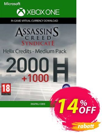 Assassin's Creed Syndicate - Helix Credit Medium Pack Xbox One Gutschein Assassin's Creed Syndicate - Helix Credit Medium Pack Xbox One Deal Aktion: Assassin's Creed Syndicate - Helix Credit Medium Pack Xbox One Exclusive offer 