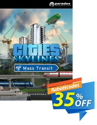 Cities: Skylines PC - Mass Transit DLC discount coupon Cities: Skylines PC - Mass Transit DLC Deal - Cities: Skylines PC - Mass Transit DLC Exclusive offer 