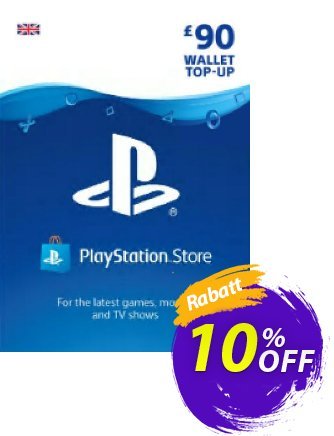 Playstation Network - PSN Card - £90 - UK  Gutschein Playstation Network (PSN) Card - £90 (UK) Deal Aktion: Playstation Network (PSN) Card - £90 (UK) Exclusive offer 