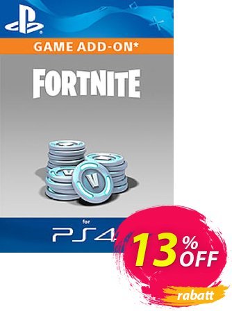 Fortnite - 2,500 -  300 Bonus V-Bucks PS4 Gutschein Fortnite - 2,500 ( 300 Bonus) V-Bucks PS4 Deal Aktion: Fortnite - 2,500 ( 300 Bonus) V-Bucks PS4 Exclusive offer 