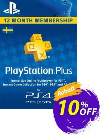 Playstation Plus - 12 Month Subscription - Sweden  Gutschein Playstation Plus - 12 Month Subscription (Sweden) Deal Aktion: Playstation Plus - 12 Month Subscription (Sweden) Exclusive offer 