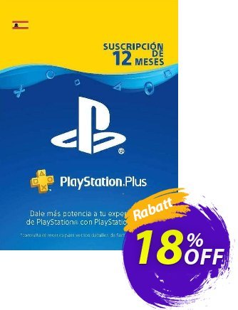 PlayStation Plus (PS+) - 12 Month Subscription (Spain) discount coupon PlayStation Plus (PS+) - 12 Month Subscription (Spain) Deal - PlayStation Plus (PS+) - 12 Month Subscription (Spain) Exclusive offer 