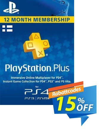 Playstation Plus - 12 Month Subscription (Finland) discount coupon Playstation Plus - 12 Month Subscription (Finland) Deal - Playstation Plus - 12 Month Subscription (Finland) Exclusive offer 