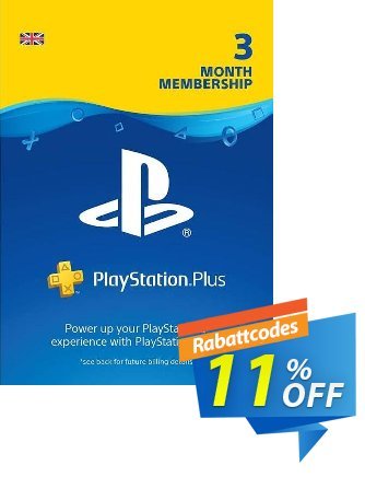 PlayStation Plus - 3 Month Subscription (UK) discount coupon PlayStation Plus - 3 Month Subscription (UK) Deal - PlayStation Plus - 3 Month Subscription (UK) Exclusive offer 