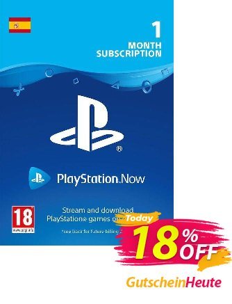 PlayStation Now 1 Month Subscription (Spain) discount coupon PlayStation Now 1 Month Subscription (Spain) Deal - PlayStation Now 1 Month Subscription (Spain) Exclusive offer 