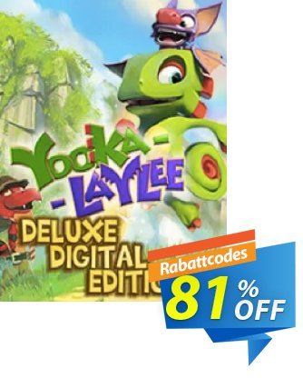 Yooka-Laylee Digital Deluxe Edition PC discount coupon Yooka-Laylee Digital Deluxe Edition PC Deal - Yooka-Laylee Digital Deluxe Edition PC Exclusive offer 