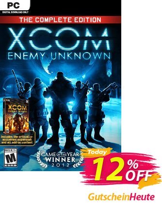 XCOM Enemy Unknown Complete Edition PC (EU) Coupon, discount XCOM Enemy Unknown Complete Edition PC (EU) Deal. Promotion: XCOM Enemy Unknown Complete Edition PC (EU) Exclusive offer 