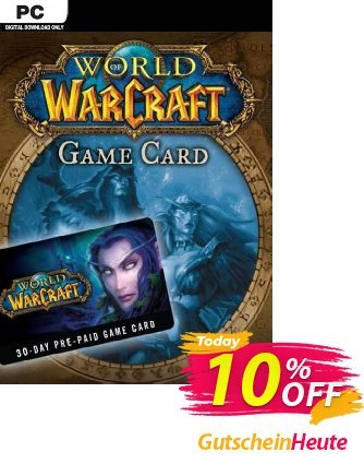 World of Warcraft 30 Day Pre-Paid Game Card PC/Mac discount coupon World of Warcraft 30 Day Pre-Paid Game Card PC/Mac Deal - World of Warcraft 30 Day Pre-Paid Game Card PC/Mac Exclusive offer 