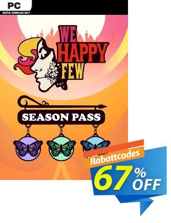 We Happy Few Season Pass PC Coupon, discount We Happy Few Season Pass PC Deal. Promotion: We Happy Few Season Pass PC Exclusive offer 
