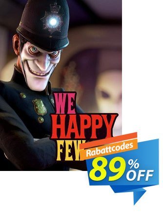 We Happy Few PC Coupon, discount We Happy Few PC Deal. Promotion: We Happy Few PC Exclusive offer 