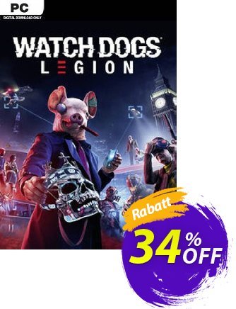 Watch Dogs: Legion PC Coupon, discount Watch Dogs: Legion PC Deal. Promotion: Watch Dogs: Legion PC Exclusive offer 