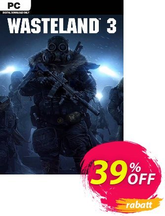 Wasteland 3 PC Gutschein Wasteland 3 PC Deal Aktion: Wasteland 3 PC Exclusive offer 