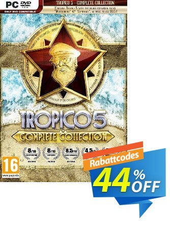 Tropico 5 - Complete Collection PC discount coupon Tropico 5 - Complete Collection PC Deal - Tropico 5 - Complete Collection PC Exclusive offer 