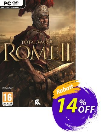 Total War Rome II 2 (PC) Coupon, discount Total War Rome II 2 (PC) Deal. Promotion: Total War Rome II 2 (PC) Exclusive offer 