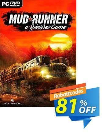 Spintires MudRunner PC Coupon, discount Spintires MudRunner PC Deal. Promotion: Spintires MudRunner PC Exclusive offer 