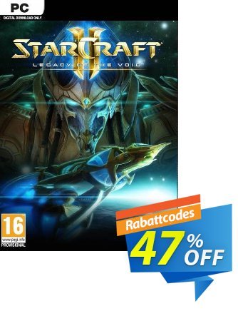 Starcraft II 2: Legacy of the Void (PC/Mac) Coupon, discount Starcraft II 2: Legacy of the Void (PC/Mac) Deal. Promotion: Starcraft II 2: Legacy of the Void (PC/Mac) Exclusive offer 