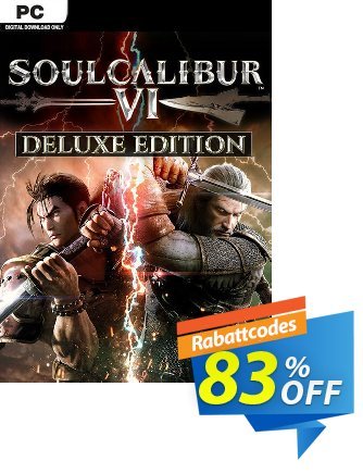 Soulcalibur VI 6 Deluxe Edition PC Gutschein Soulcalibur VI 6 Deluxe Edition PC Deal Aktion: Soulcalibur VI 6 Deluxe Edition PC Exclusive offer 