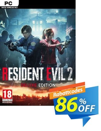 Resident Evil 2 / Biohazard RE2 Deluxe Edition PC Gutschein Resident Evil 2 / Biohazard RE2 Deluxe Edition PC Deal Aktion: Resident Evil 2 / Biohazard RE2 Deluxe Edition PC Exclusive offer 