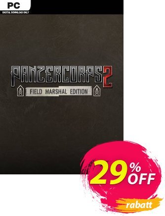 Panzer Corps 2 - Field Marshal Edition PC Gutschein Panzer Corps 2 - Field Marshal Edition PC Deal Aktion: Panzer Corps 2 - Field Marshal Edition PC Exclusive offer 