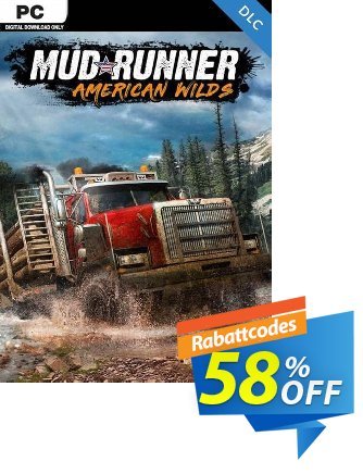 MudRunner - American Wilds DLC PC Coupon, discount MudRunner - American Wilds DLC PC Deal. Promotion: MudRunner - American Wilds DLC PC Exclusive offer 