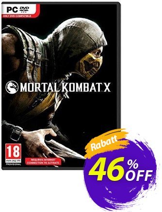 Mortal Kombat X PC Gutschein Mortal Kombat X PC Deal Aktion: Mortal Kombat X PC Exclusive offer 