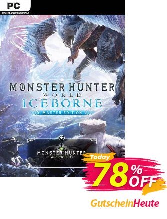 Monster Hunter World: Iceborne Master Edition PC discount coupon Monster Hunter World: Iceborne Master Edition PC Deal - Monster Hunter World: Iceborne Master Edition PC Exclusive offer 