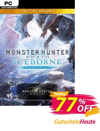 Monster Hunter World: Iceborne Master Edition Deluxe PC discount coupon Monster Hunter World: Iceborne Master Edition Deluxe PC Deal - Monster Hunter World: Iceborne Master Edition Deluxe PC Exclusive offer 