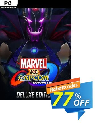 Marvel vs. Capcom Infinite - Deluxe Edition PC Coupon, discount Marvel vs. Capcom Infinite - Deluxe Edition PC Deal. Promotion: Marvel vs. Capcom Infinite - Deluxe Edition PC Exclusive offer 