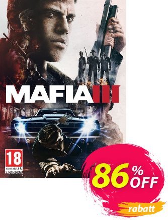 Mafia III 3 PC + DLC - Global  Gutschein Mafia III 3 PC + DLC (Global) Deal Aktion: Mafia III 3 PC + DLC (Global) Exclusive offer 