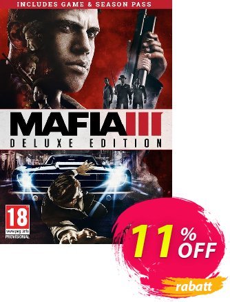 Mafia III 3 Deluxe Edition PC discount coupon Mafia III 3 Deluxe Edition PC Deal - Mafia III 3 Deluxe Edition PC Exclusive offer 