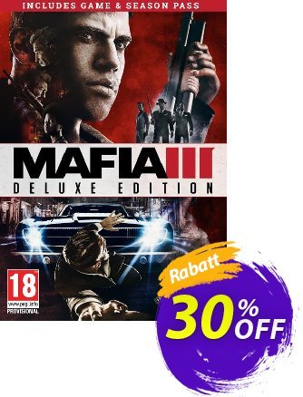 Mafia III 3 Deluxe Edition PC discount coupon Mafia III 3 Deluxe Edition PC Deal - Mafia III 3 Deluxe Edition PC Exclusive offer 