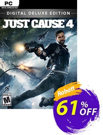 Just Cause 4 Deluxe Edition PC + DLC Gutschein Just Cause 4 Deluxe Edition PC + DLC Deal Aktion: Just Cause 4 Deluxe Edition PC + DLC Exclusive offer 