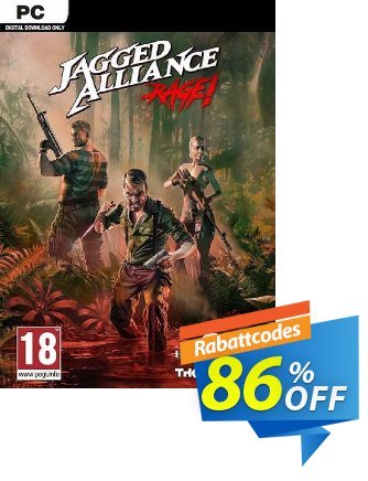 Jagged Alliance : Rage! PC Coupon, discount Jagged Alliance : Rage! PC Deal. Promotion: Jagged Alliance : Rage! PC Exclusive offer 