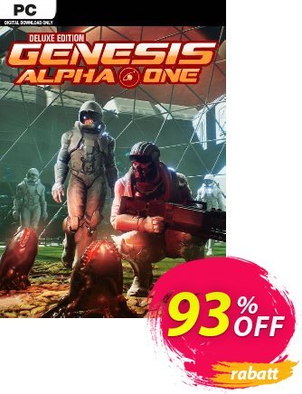 Genesis Alpha One - Deluxe Edition PC Coupon, discount Genesis Alpha One - Deluxe Edition PC Deal. Promotion: Genesis Alpha One - Deluxe Edition PC Exclusive offer 