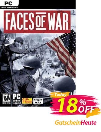 Faces of War PC Coupon, discount Faces of War PC Deal. Promotion: Faces of War PC Exclusive offer 