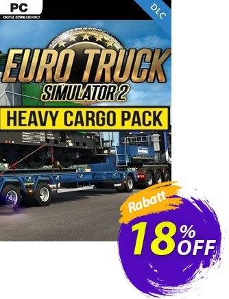 Euro Truck Simulator 2 - Heavy Cargo Pack PC Gutschein Euro Truck Simulator 2 - Heavy Cargo Pack PC Deal Aktion: Euro Truck Simulator 2 - Heavy Cargo Pack PC Exclusive offer 