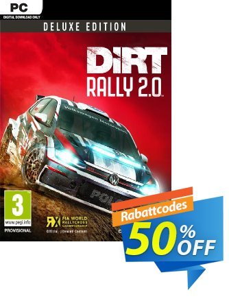 DiRT Rally 2.0 Deluxe Edition PC Gutschein DiRT Rally 2.0 Deluxe Edition PC Deal Aktion: DiRT Rally 2.0 Deluxe Edition PC Exclusive offer 