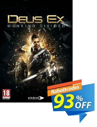 Deus Ex: Mankind Divided PC discount coupon Deus Ex: Mankind Divided PC Deal - Deus Ex: Mankind Divided PC Exclusive offer 
