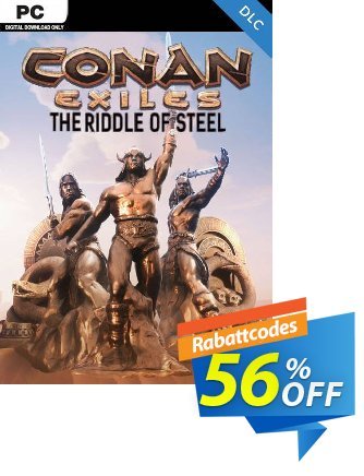 Conan Exiles - The Riddle of Steel DLC Coupon, discount Conan Exiles - The Riddle of Steel DLC Deal. Promotion: Conan Exiles - The Riddle of Steel DLC Exclusive offer 
